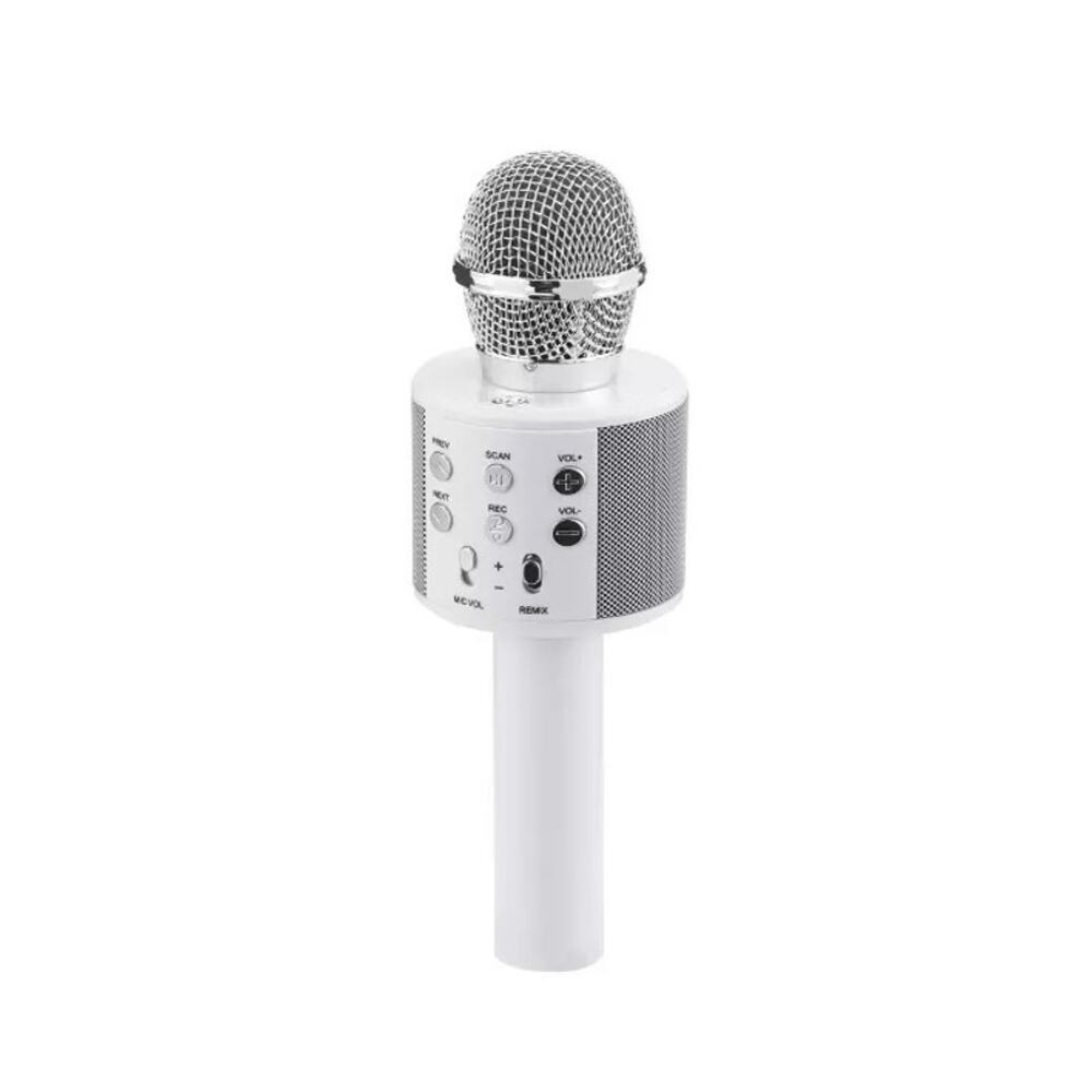 Vivitar Bluetooth Karaoke Microphone w Speaker LED‎ Lights Rechargeable NEW